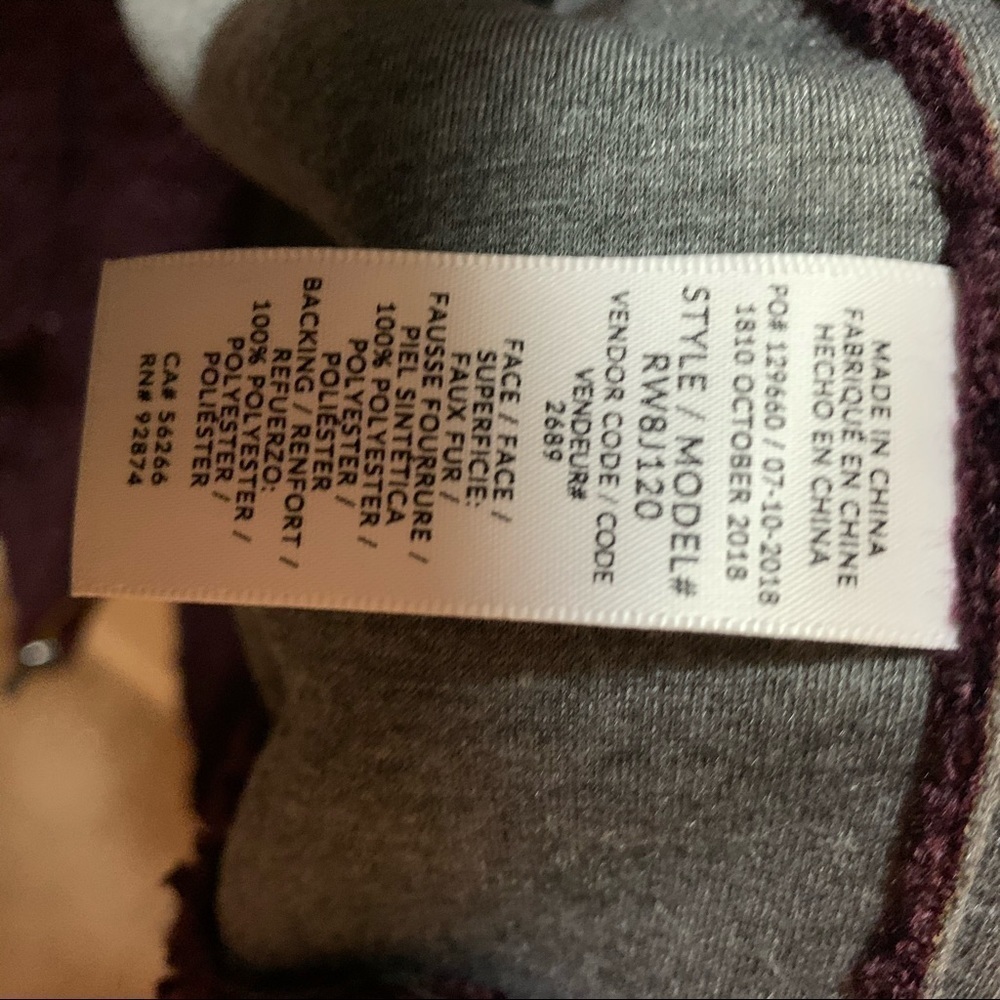 Splendid Teddy Oversized Jacket Large NWT - Picture 8 of 8